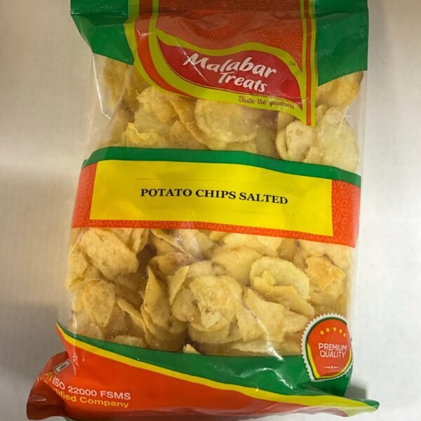MALABAR TREATS SALTED POTATO CHIPS 200G