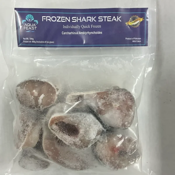 AQUAFEAST FROZEN SHARK STEAK 600G