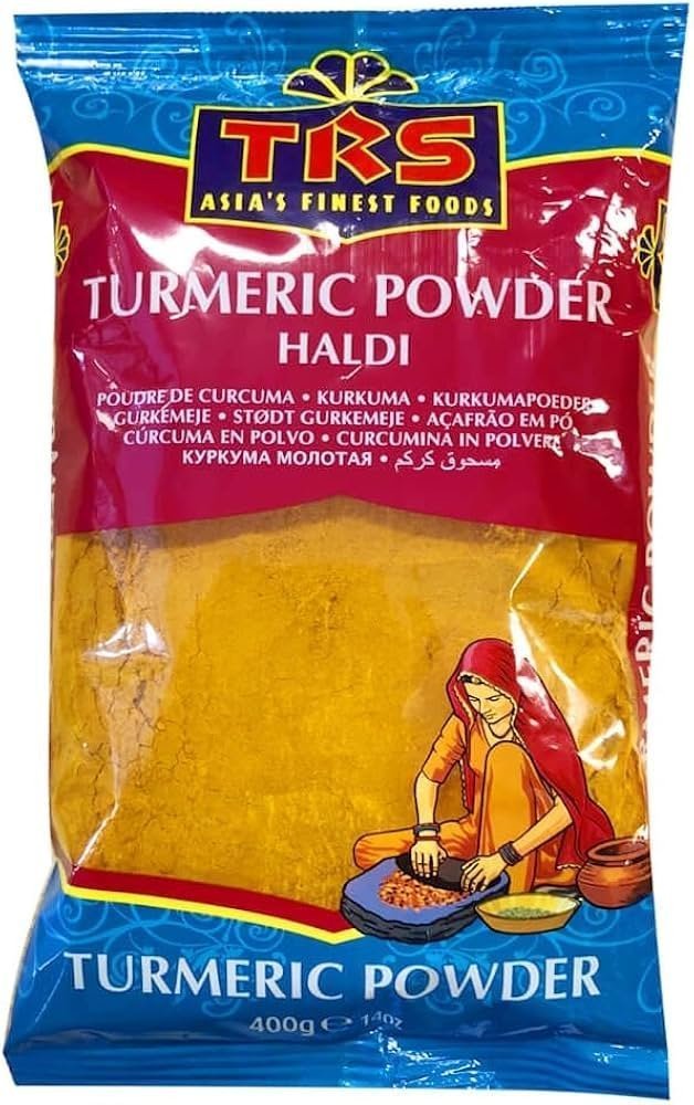 Trs-Turmeric-Powder-400G.jpg TRS Turmeric Powder (Haldi Powder) (400 gm) - Image 1