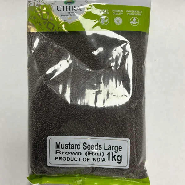 UTHRA LARGE MUSTARD SEEDS (BROWN) 1KG
