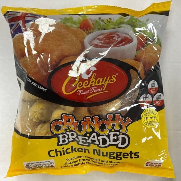 CEEKAYS CRUNCHY BREADED CHICKEN NUGGETS 700G