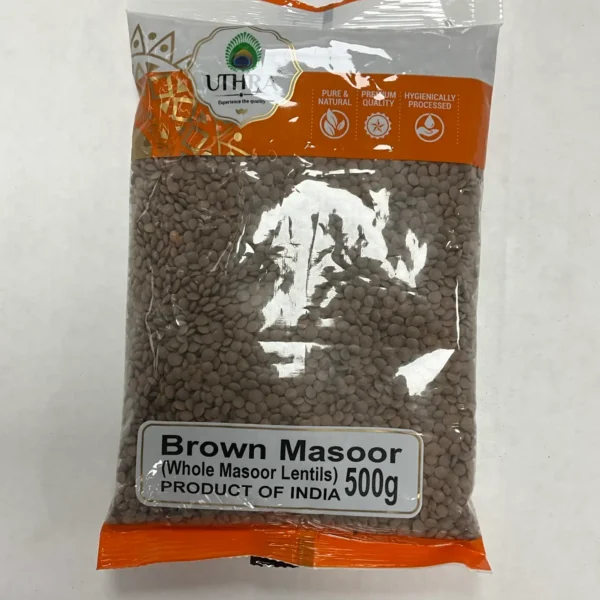 UTHRA Brown Masoor Whole 500G