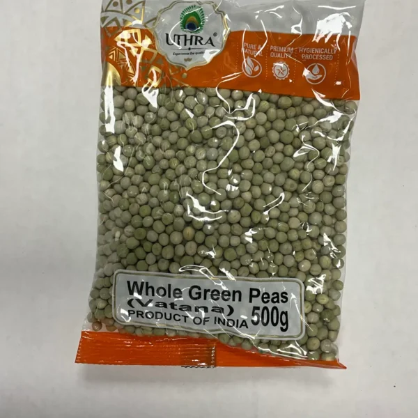 UTHRA Whole Green Peas 500G
