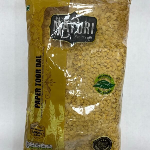 MAYURI PAPER TOOR DAL 1.5KG