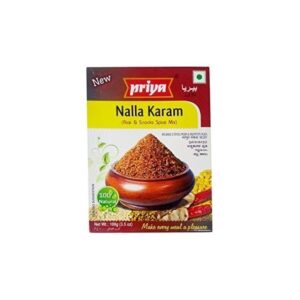 PRIYA NALLA KARAM 100G