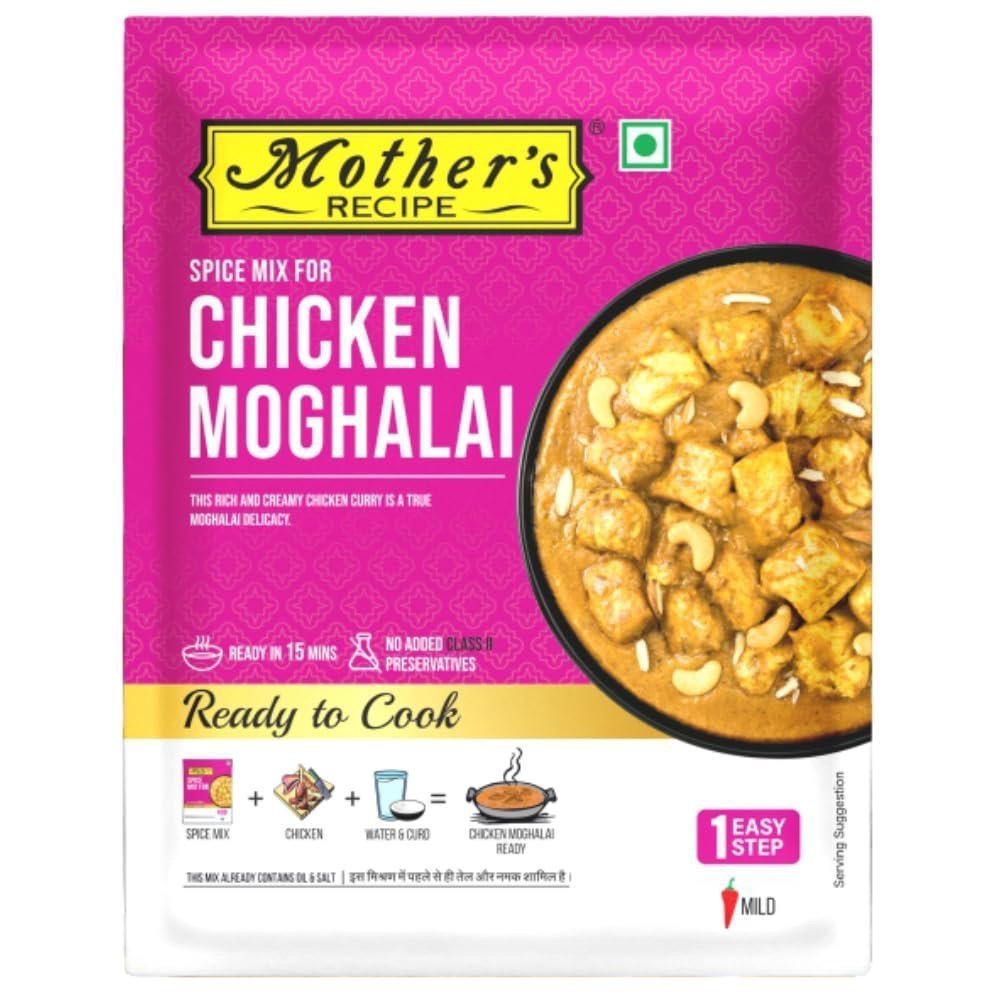 Img_0850.Jpeg MOTHER’S CHICKEN MOGHALAI SPICE MIX 75G - Image 1