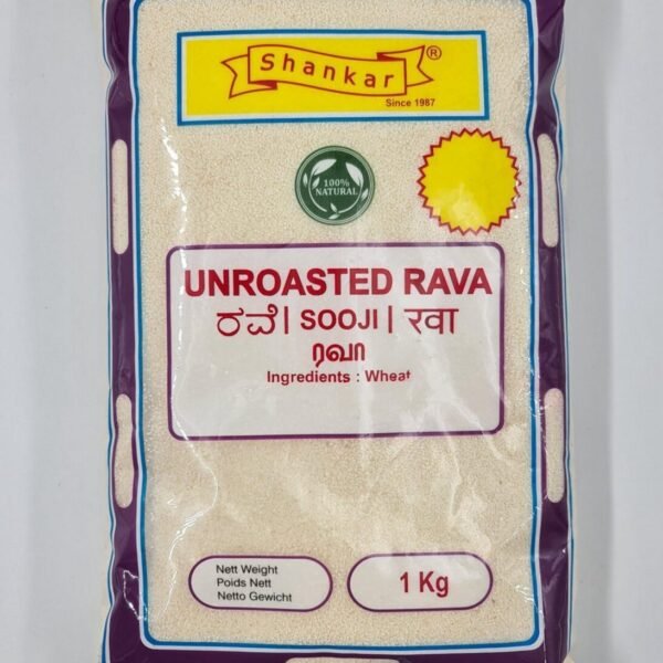 SHANKAR Unroasted Rava 1KG