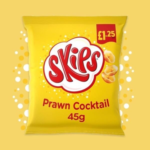 SKIPS Light & Melty Prawn Cocktails 45G