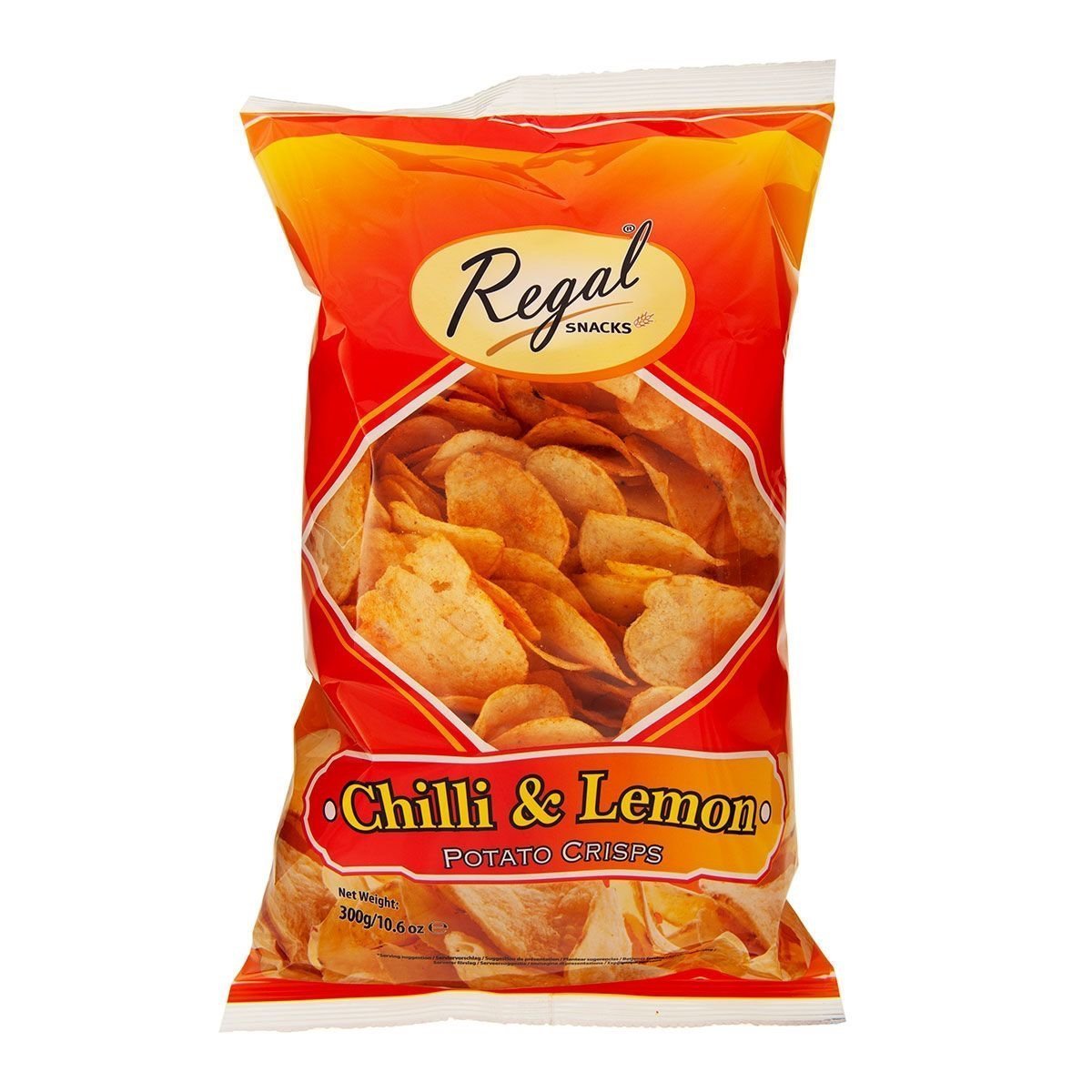 Img_1047.Jpeg REGAL Chilli & Lemon Potato Crisps 300G - Image 1