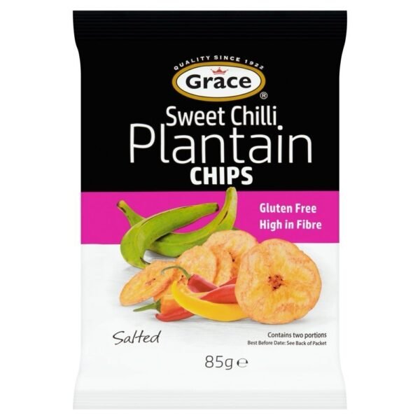 GRACE Sweet Chilli Plantain Chips 85G