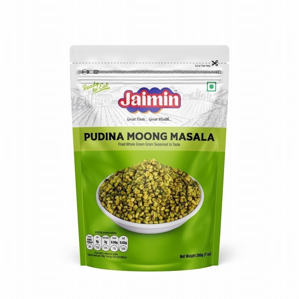 Img_1502.Jpeg JAIMIN Pudina Moong Masala 200G - Image 1