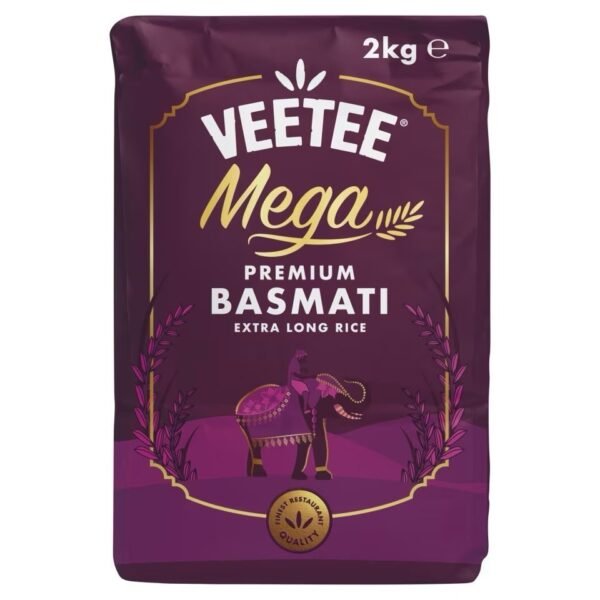 VEETEE Mega Premium Basmati Rice 2KG