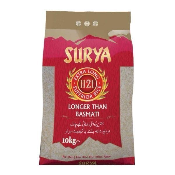 Img_1657.Jpeg SURYA Longer Basmati Rice 10KG - Image 1