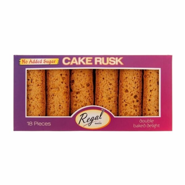 REGAL No Added Sugar Cake Rusk 18 Pieces