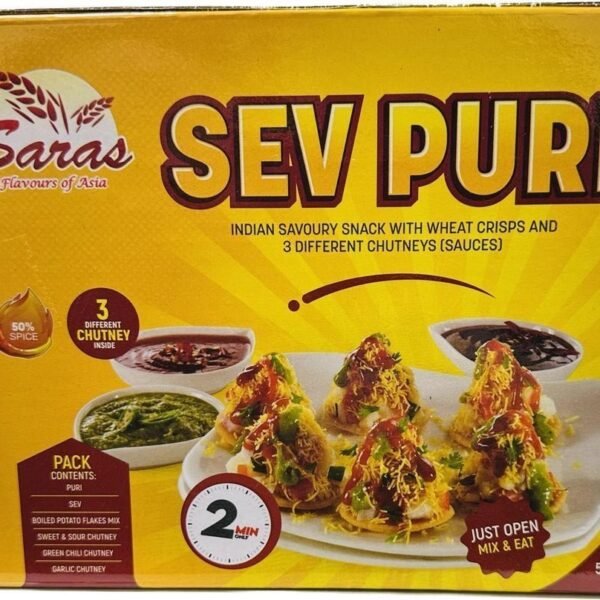 SARAS Sev Puri 500G