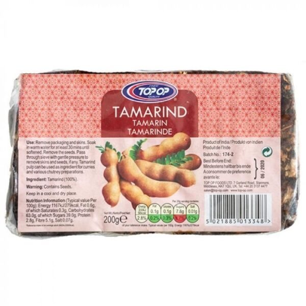 TOPOP TAMARIND SLAB(IMLI) 200G