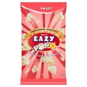 EASY POP SWEET MICROWAVE POPCORN 85G