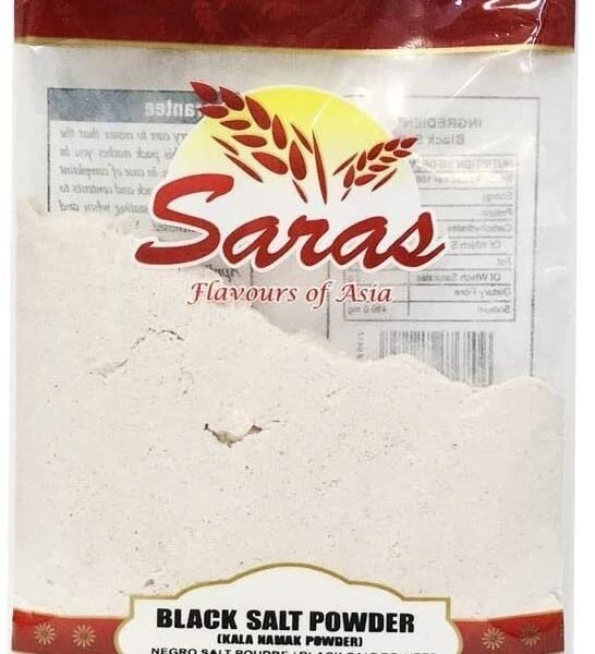 SARAS BLACK SALT POWDER 100G