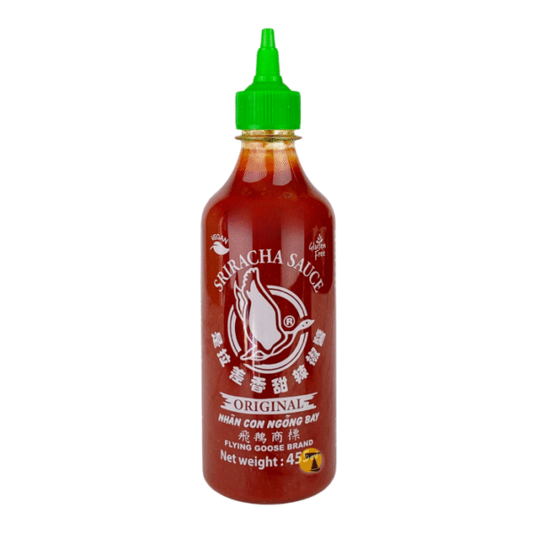SRIRACHA HOT CHILLI SAUCE 455ML(GLUTEN FREE)