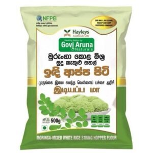 HAYLEYS AGRICL MORINGA-MIXED WHITE RICE STRING HOPPER FLOUR 500G