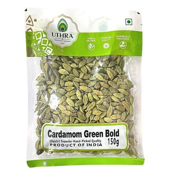 UTHRA GREEN CARDAMOM JUMBO 150G