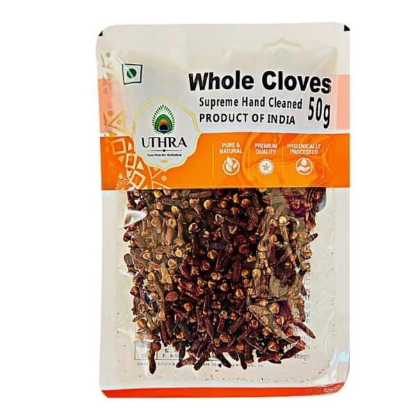 UTHRA WHOLE CLOVES 50G