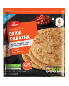 HALDIRAM’S ONION PARATHA(4 PIECES) 400G