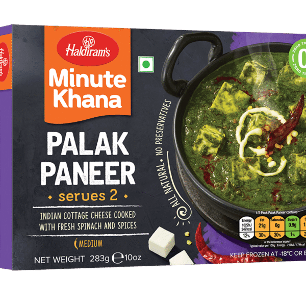 HALDIRAM’S PALAK PANEER(TOFU)(SERVES 2)283G
