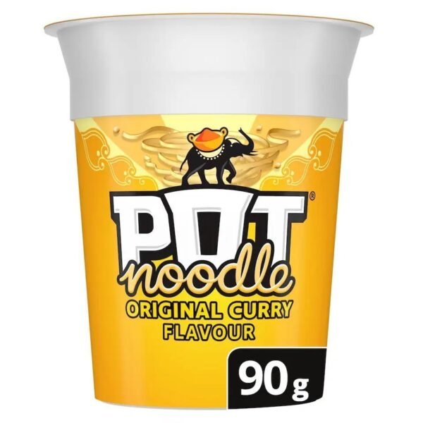 POT NOODLE ORIGINAL CURRY FLAVOUR 90G