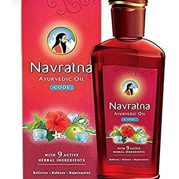 NAVARATNA AYURVEDIC OIL(COOL) 270ML