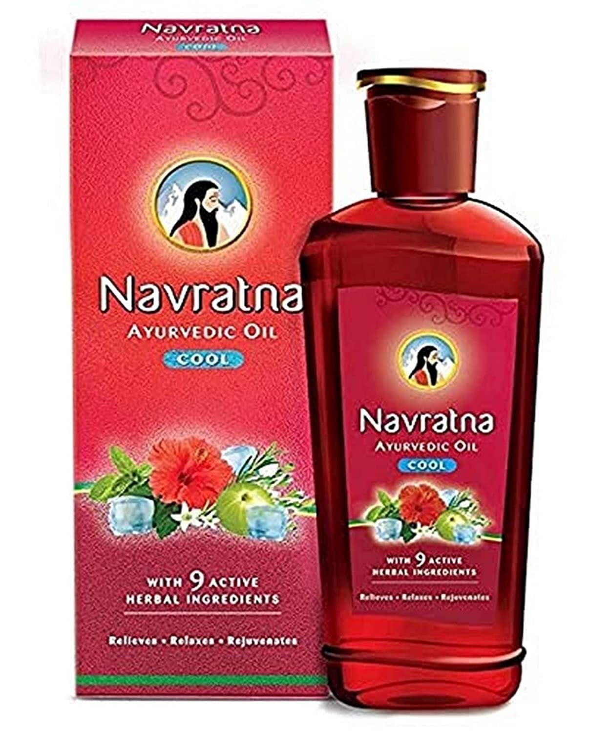 Img_2826.Jpeg NAVARATNA AYURVEDIC OIL(COOL) 270ML - Image 1