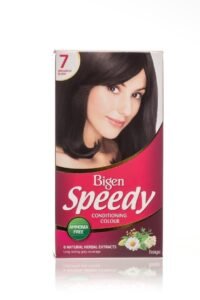 BIGEN SPEEDY CONDITIONING COLOUR (BROWNISH BLACK-7) 40G+40G