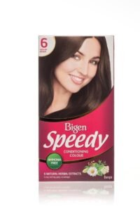 BIGEN SPEEDY CONDITIONING COLOUR (MEDIUM BROWN-6) 40G+40G