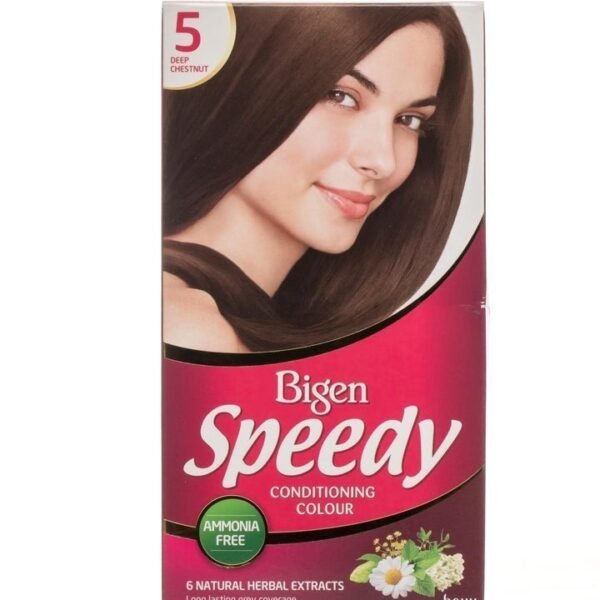 BIGEN SPEEDY CONDITIONING COLOUR (DEEP CHESTNUT-5) 40G+40G