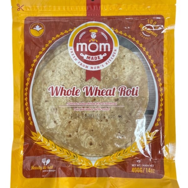 MOM MADE WHOLE WHEAT ROTI 400G
