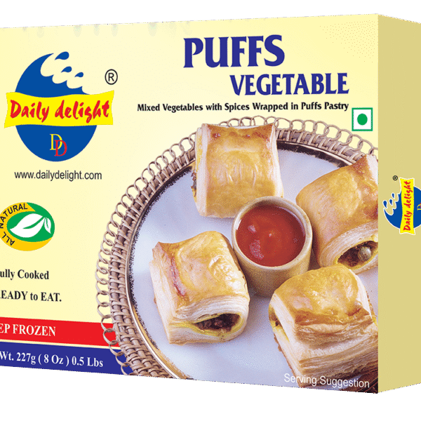 DAILY DELIGHT PUFFS VEGETABLE 227G