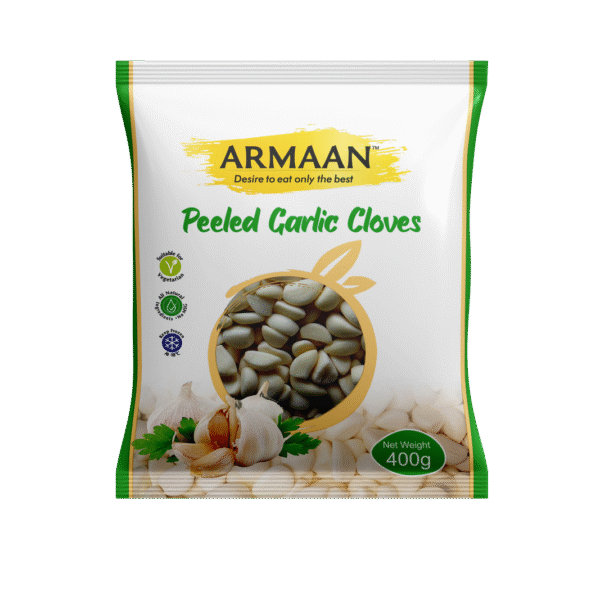 ARMAAN PEELED GARLIC 400G