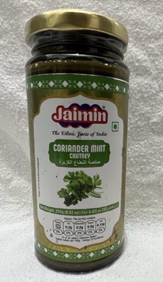 Img_3250.Jpeg JAIMIN CORIANDER MINT CHUTNEY 250G - Image 1