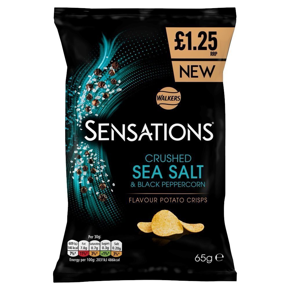 Img_3397.Jpeg WALKERS Sensation crushed sea salt 65g - Image 1
