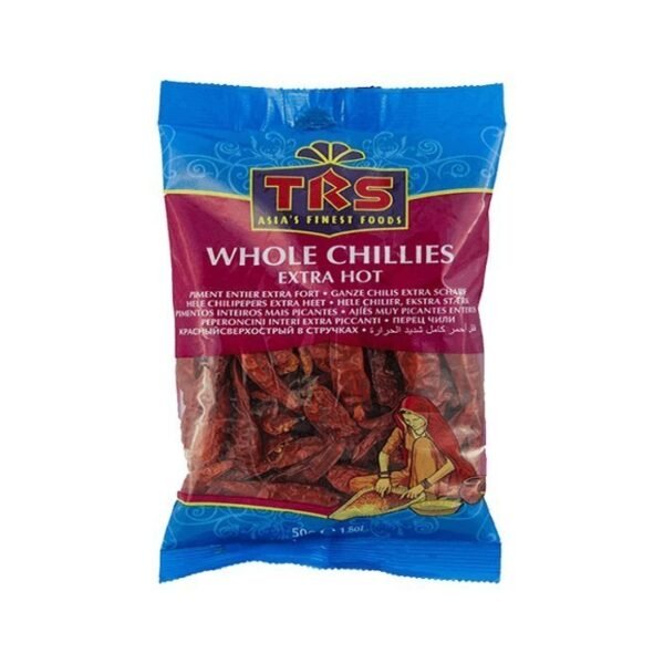 TRS WHOLE CHILLIES 50G