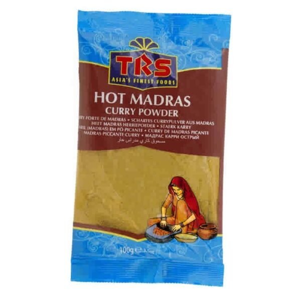 TRS HOT MADRAS CURRY POWDER 100G