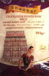 SHANKAR THANJAVUR Ponni Raw Rice (10 kg)