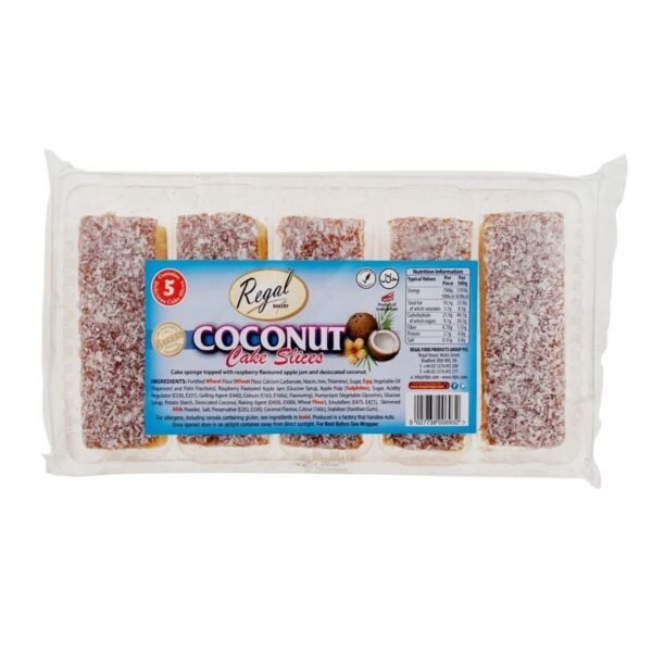 REGAL COCONUT CAKE SLICES 230G