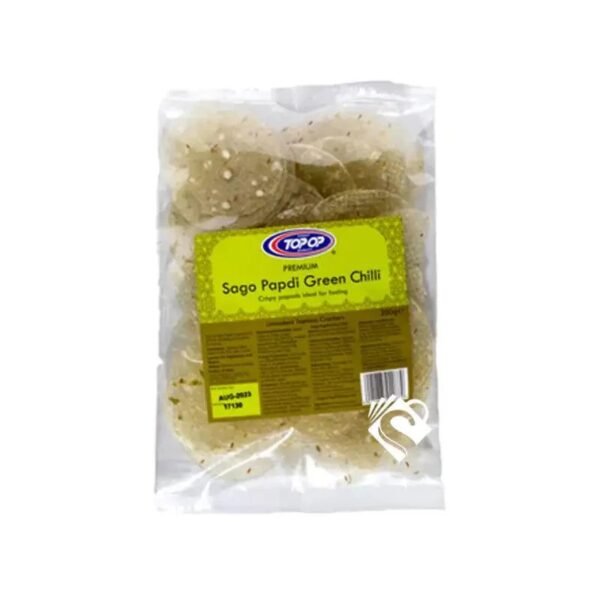 TOPOP SAGO PAPDI GREEN CHILLI 200GM