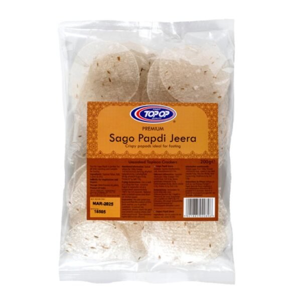 TOPOP SAGO PAPDI JEERA 200GM