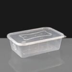 Plastic Food container 650ML 5 Pack
