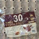 30 Fresh Eggs – Class A (Medium)