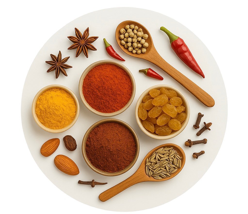 Herbs Spices & Masalas