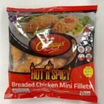 CEEKAYS HOT’n’SPICY BREADED CHICKEN MINI FILLETS 600G