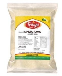 TELUGU Foods Upma/Bombay Rava (Roasted) 1KG